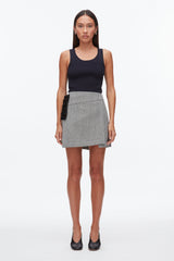 Grey Multi Overlay Mini Skirt | 3.1 Phillip Lim