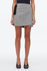 Grey Multi Overlay Mini Skirt | 3.1 Phillip Lim