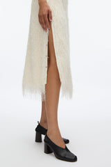 Ivory Fringe Slip Skirt | 3.1 Phillip Lim