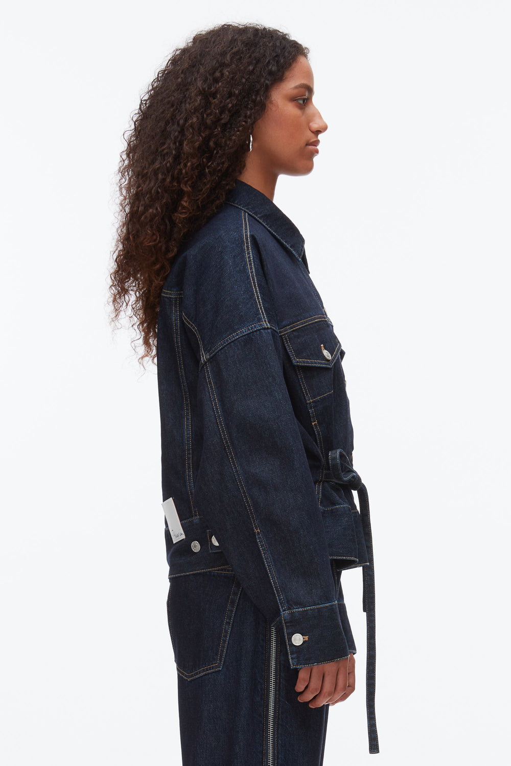Dark Indigo Denim Boxy Jacket | 3.1 Phillip Lim