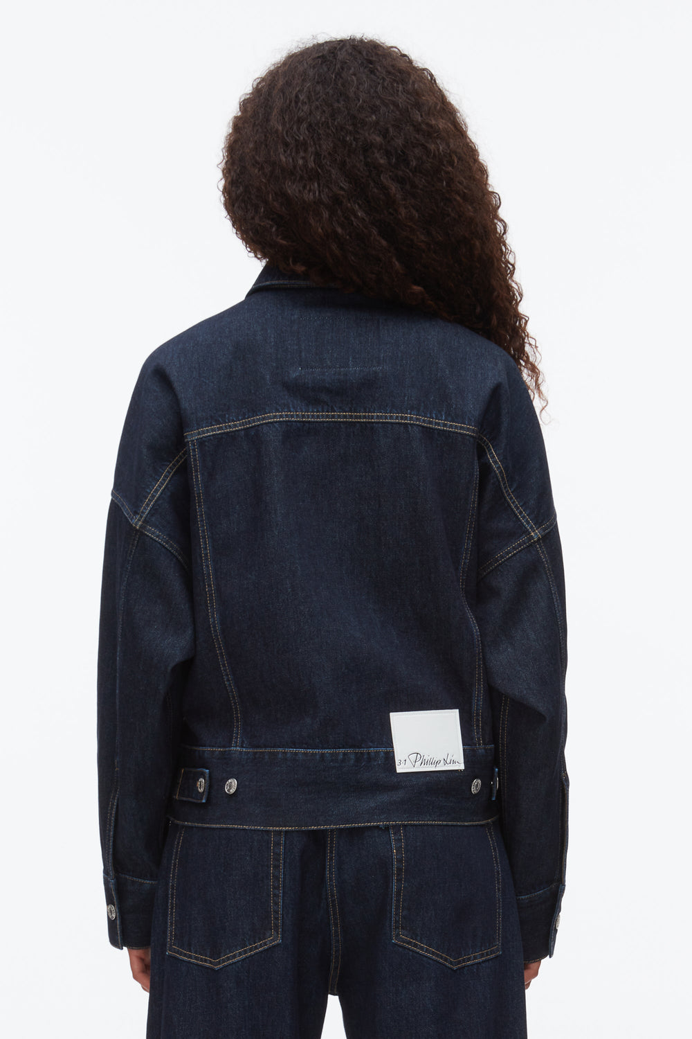 Dark Indigo Denim Boxy Jacket | 3.1 Phillip Lim