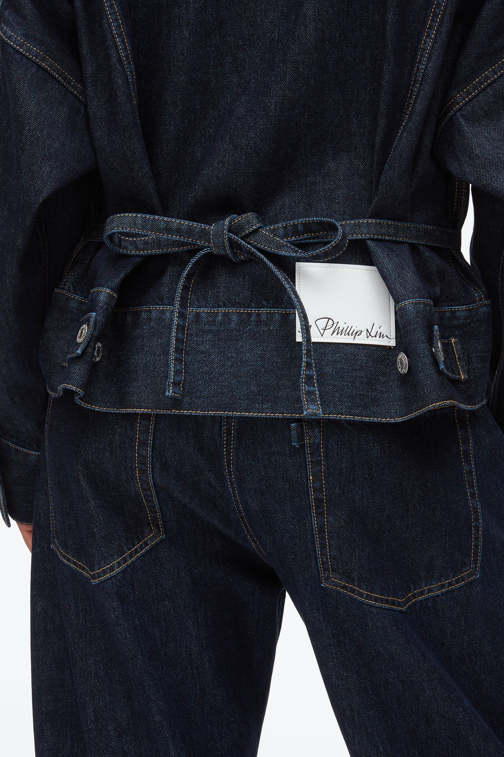 Dark Indigo Denim Boxy Jacket | 3.1 Phillip Lim