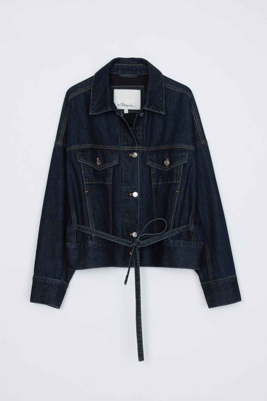 Dark Indigo Denim Boxy Jacket | 3.1 Phillip Lim