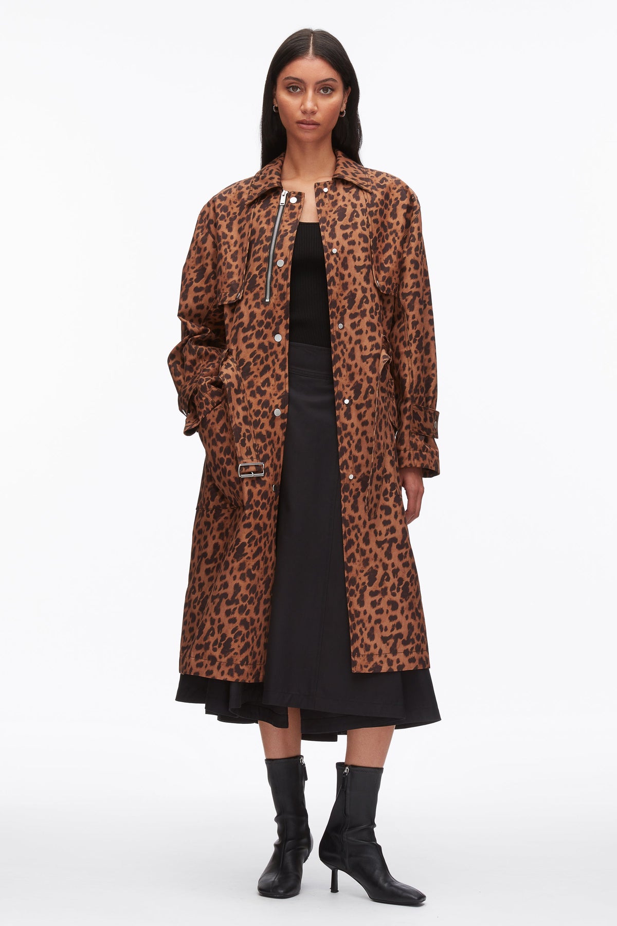 Leopard Leopard Print Trench Coat | 3.1 Phillip Lim