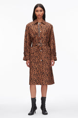 Leopard Leopard Print Trench Coat | 3.1 Phillip Lim