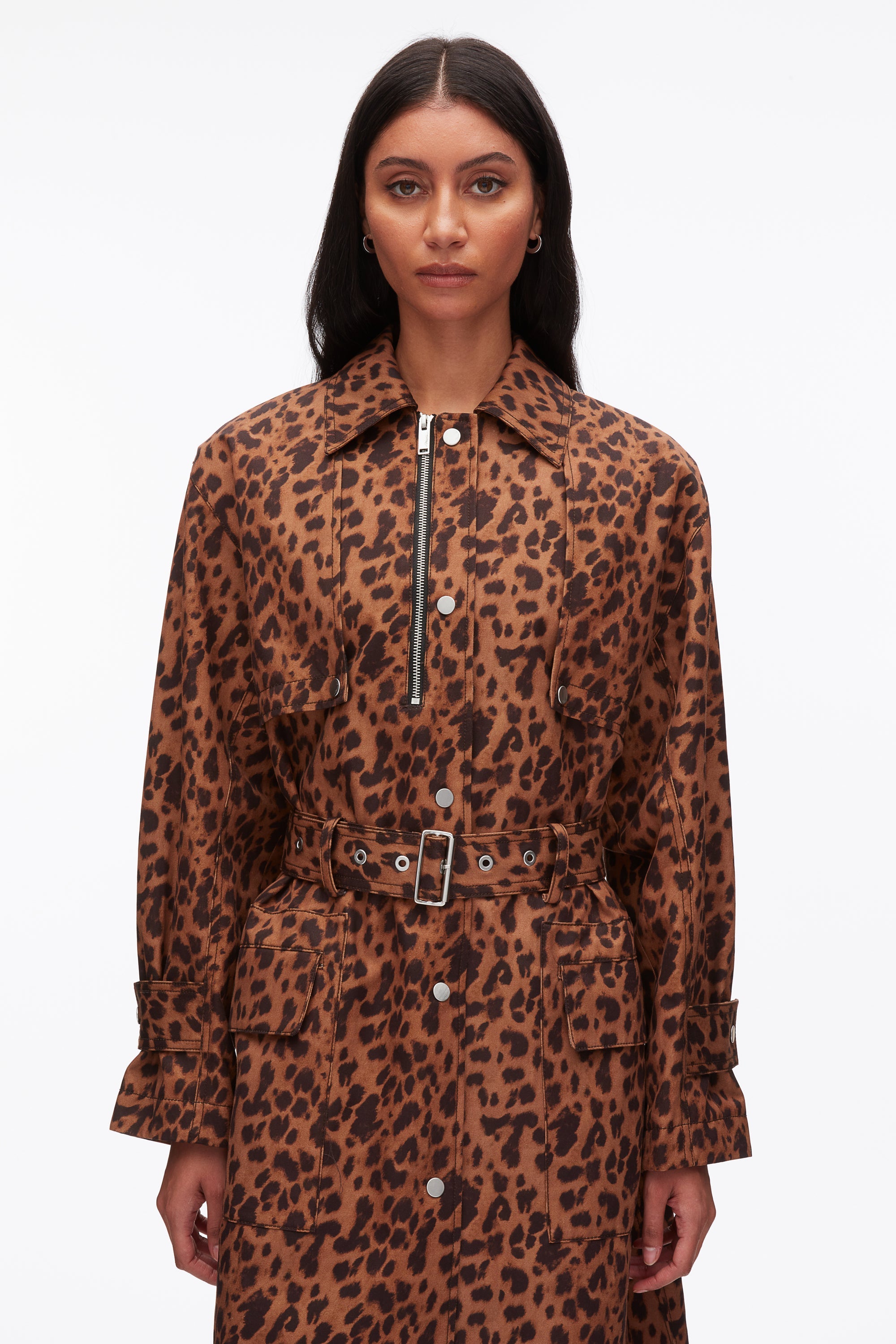 Leopard Leopard Print Trench Coat | 3.1 Phillip Lim