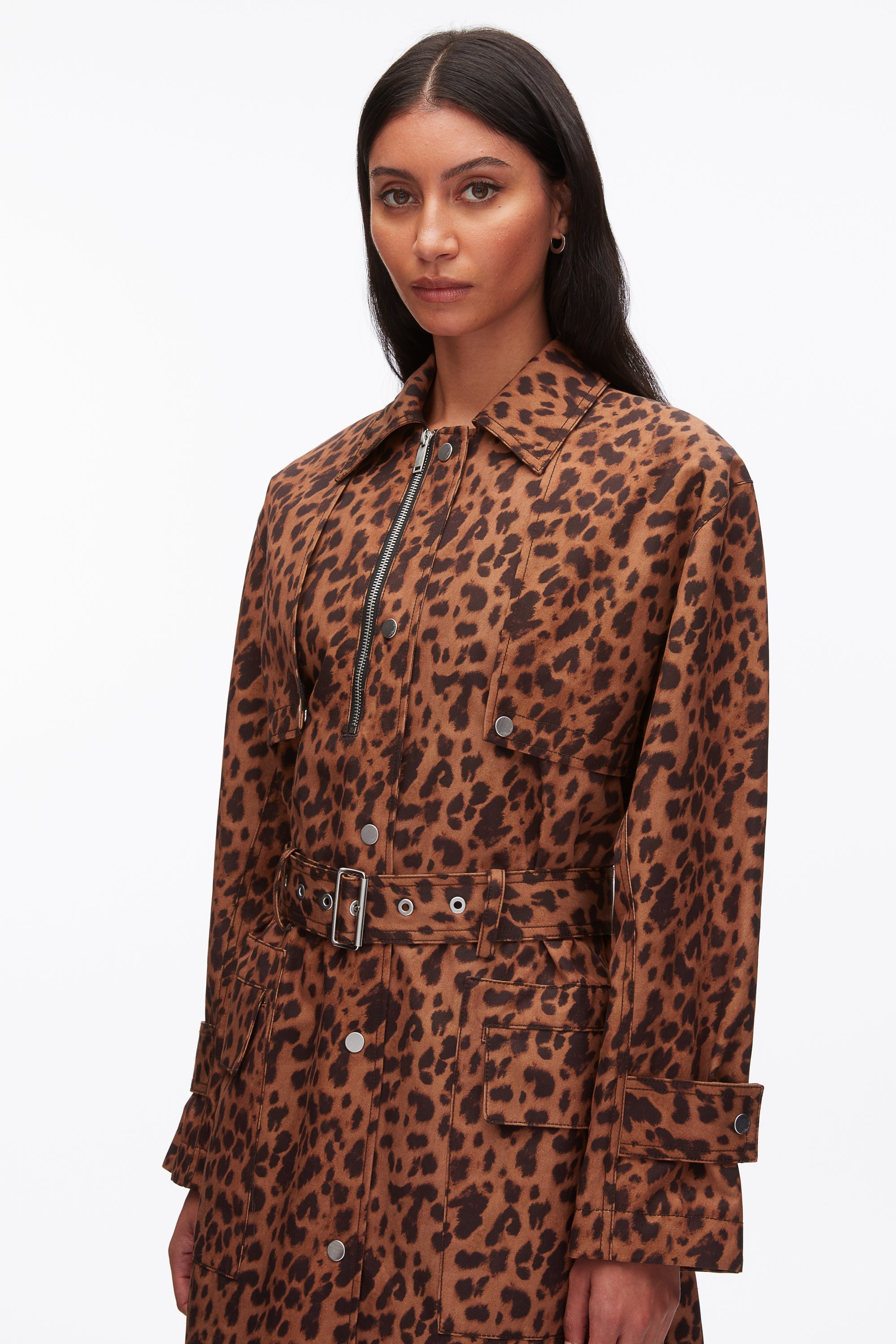 Leopard Leopard Print Trench Coat | 3.1 Phillip Lim