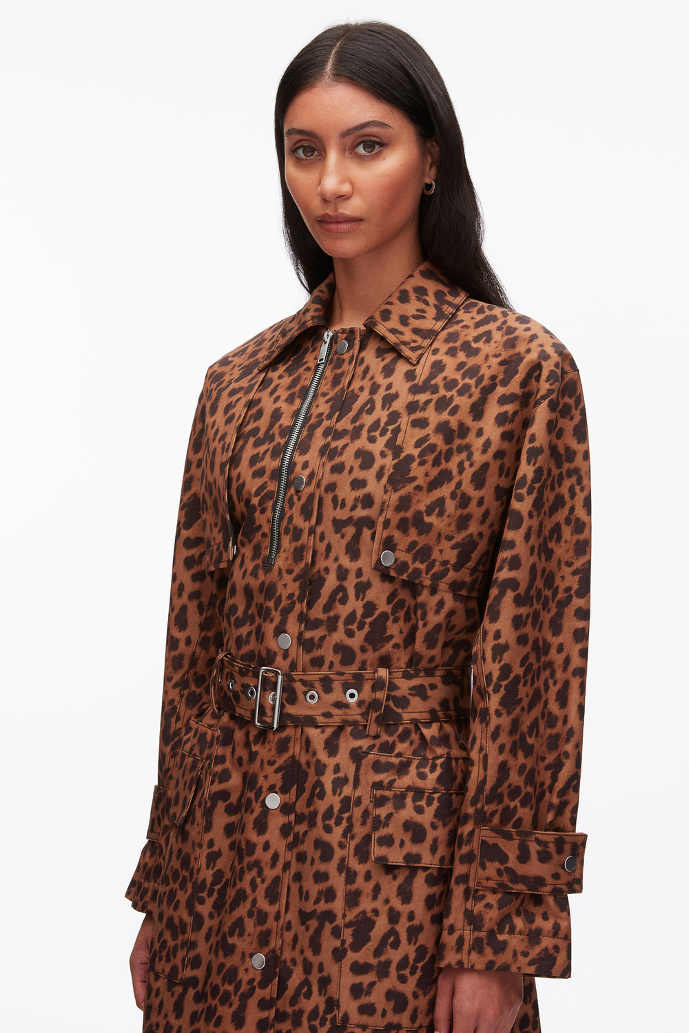 Leopard Leopard Print Trench Coat | 3.1 Phillip Lim