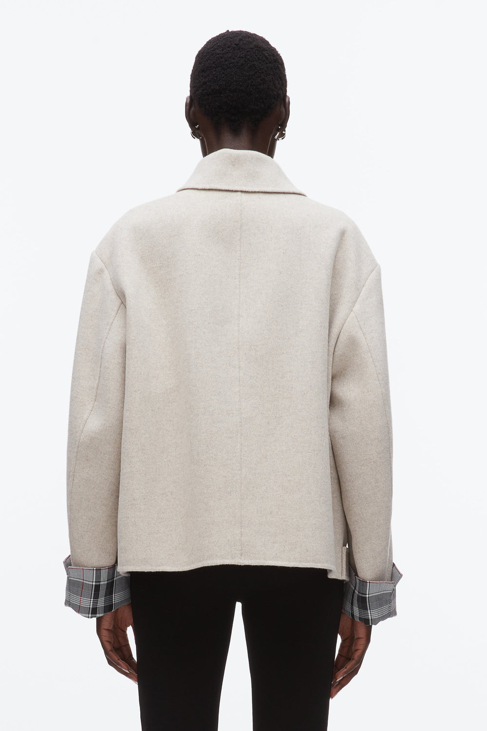 Cloud Double Face Cropped Peacoat | 3.1 Phillip Lim