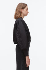 Black Cropped Flight Bomber | 3.1 Phillip Lim