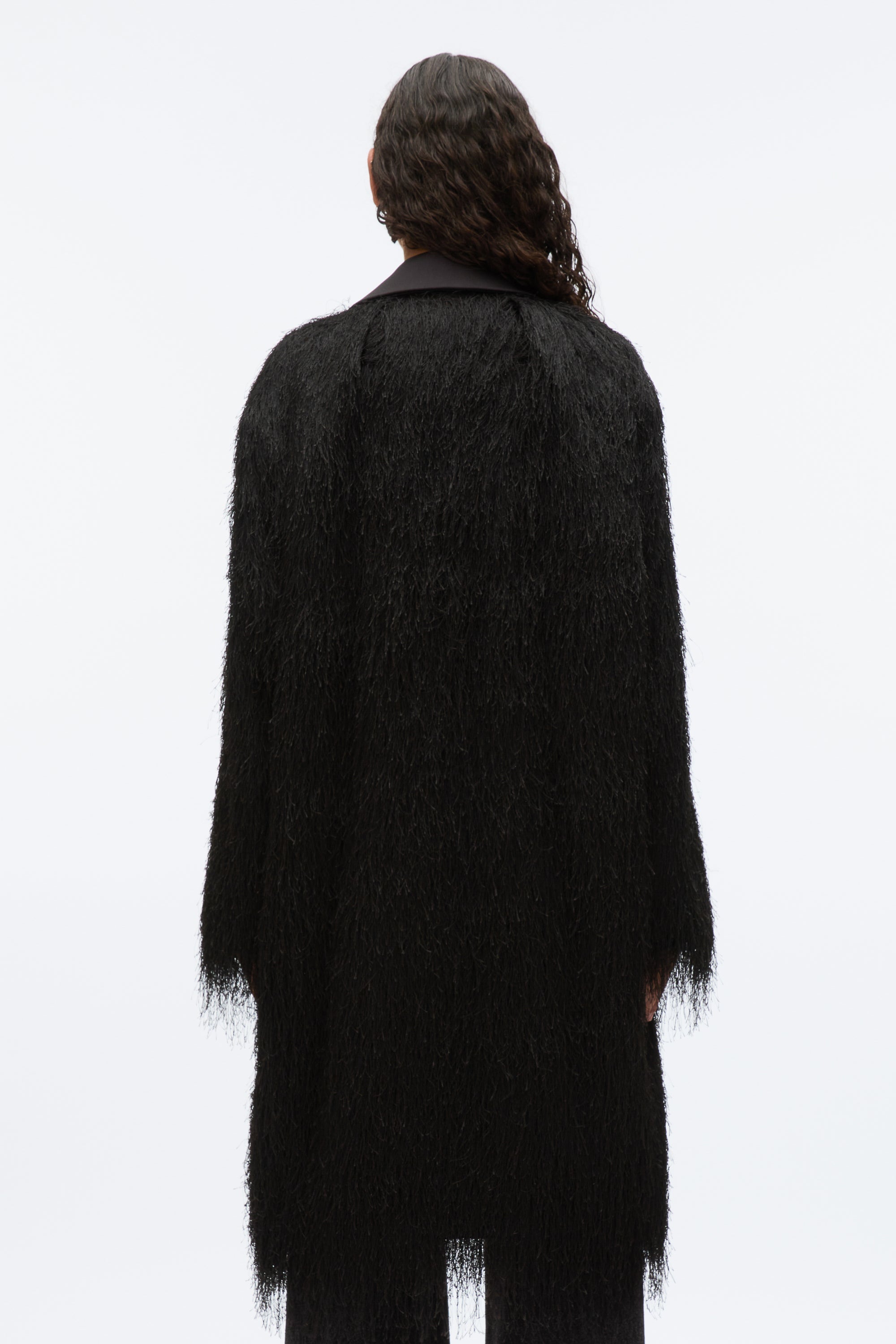 Black Fringe Tuxedo Coat | 3.1 Phillip Lim
