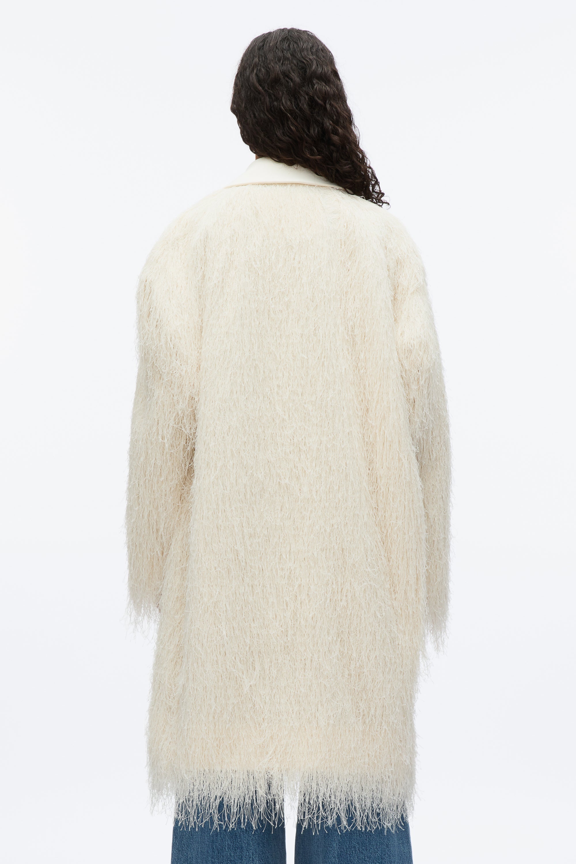 Ivory Fringe Tuxedo Coat | 3.1 Phillip Lim