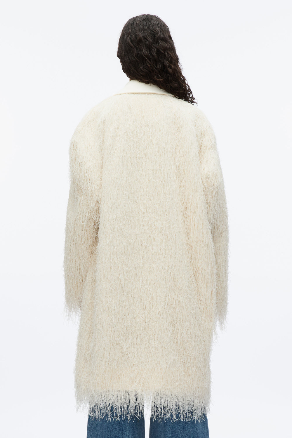 Ivory Fringe Tuxedo Coat | 3.1 Phillip Lim