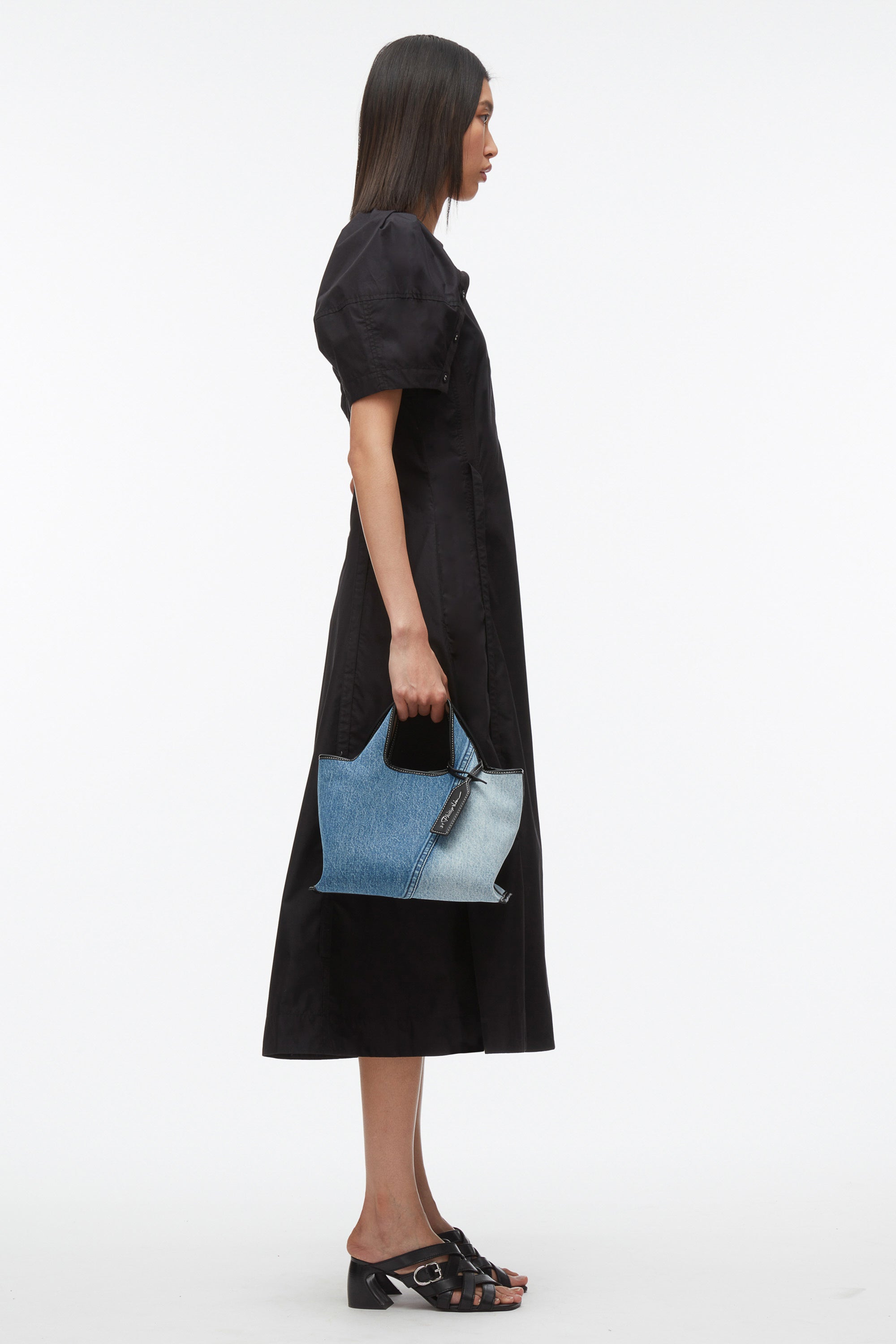 Indigo Denim Mini Market Tote | 3.1 Phillip Lim