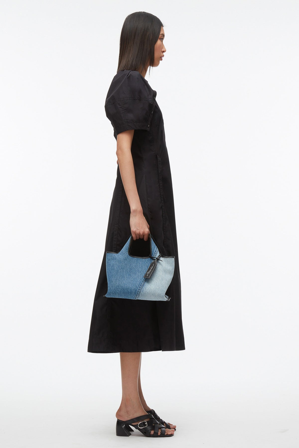 Indigo Denim Mini Market Tote | 3.1 Phillip Lim