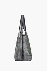 Black Crystal Embellished Mesh Market Tote | 3.1 Phillip Lim