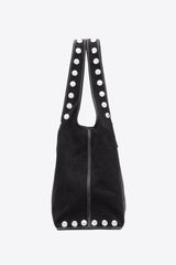 Washed Blk Denim Market Tote with Studs | 3.1 Phillip Lim
