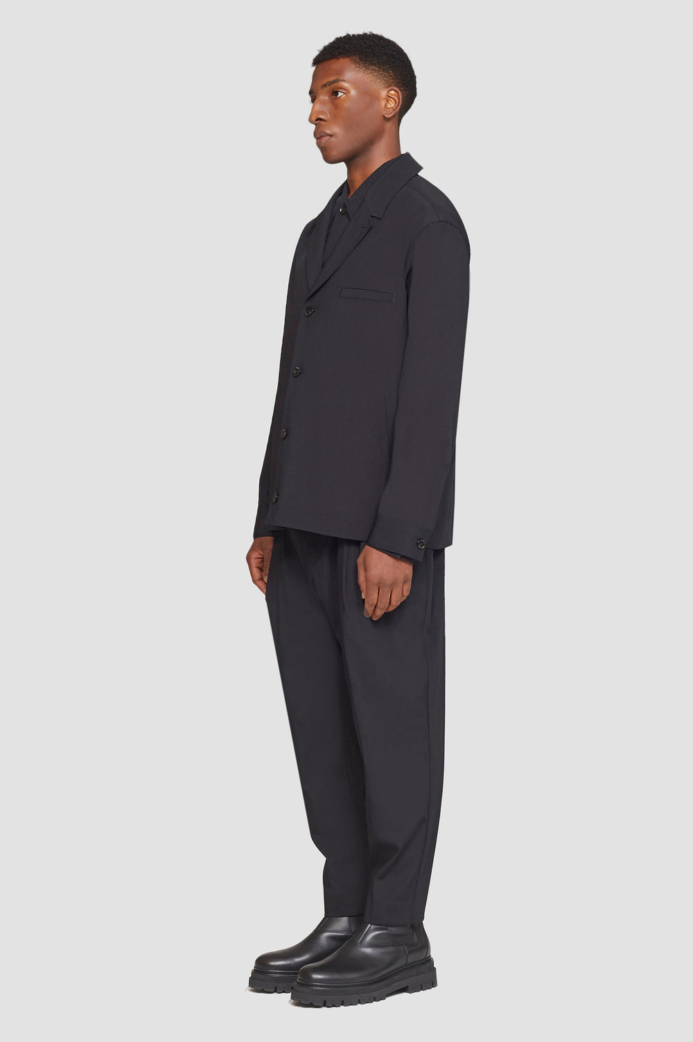 Black Unconstructed Shirt Jacket | 3.1 Phillip Lim