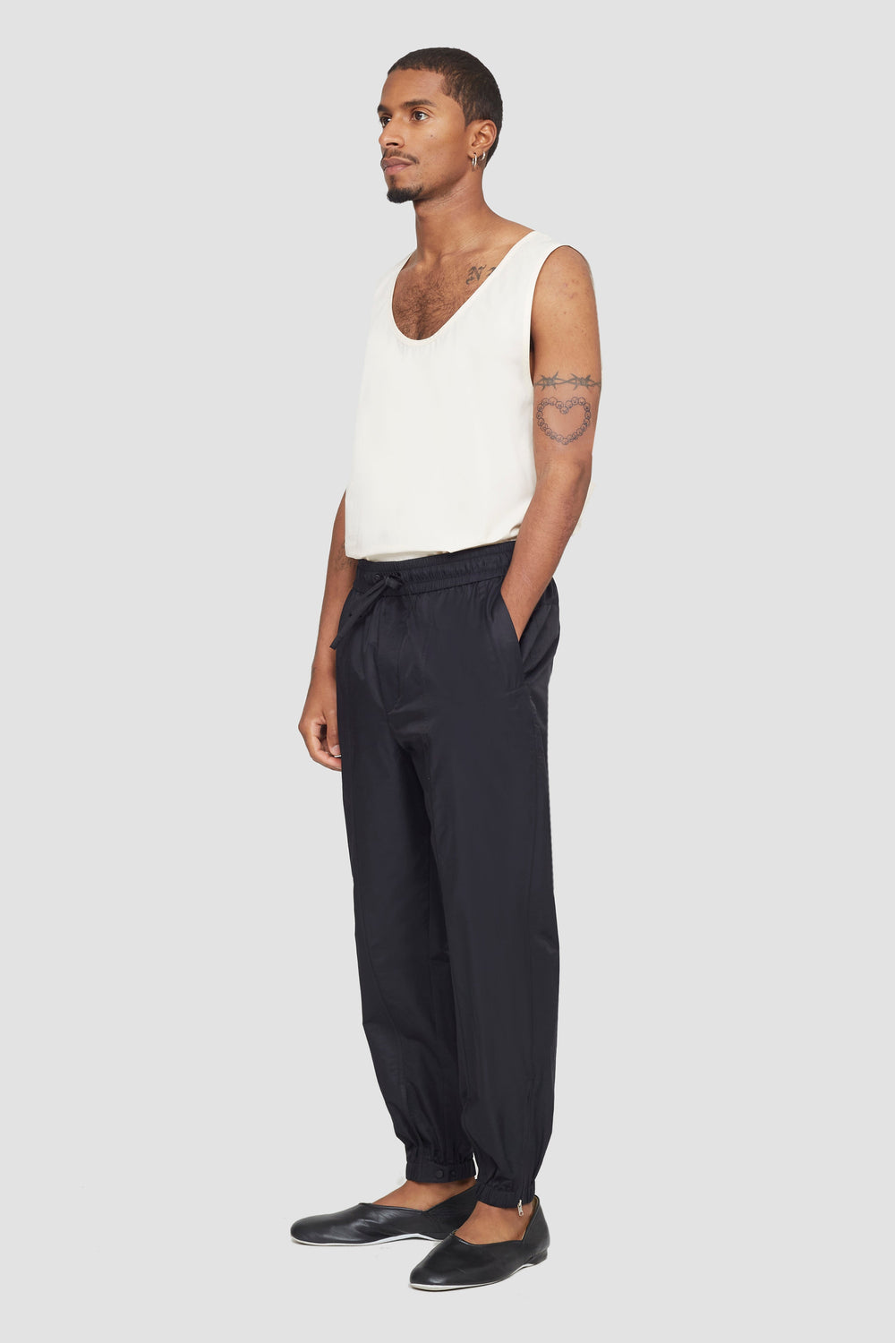 Black Double Closure Track Pant | 3.1 Phillip Lim