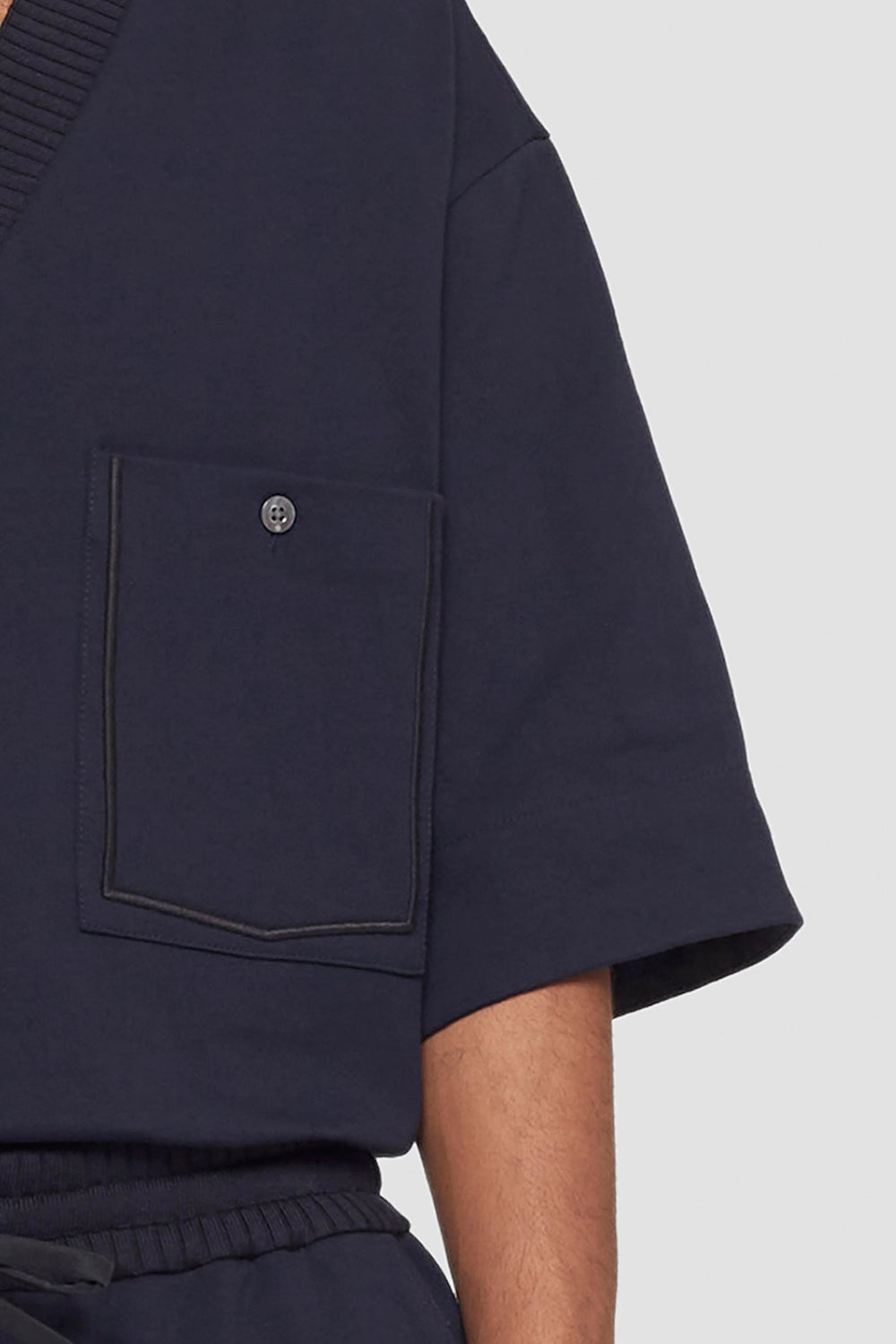 Midnight V-Neck Knit Shirt | 3.1 Phillip Lim