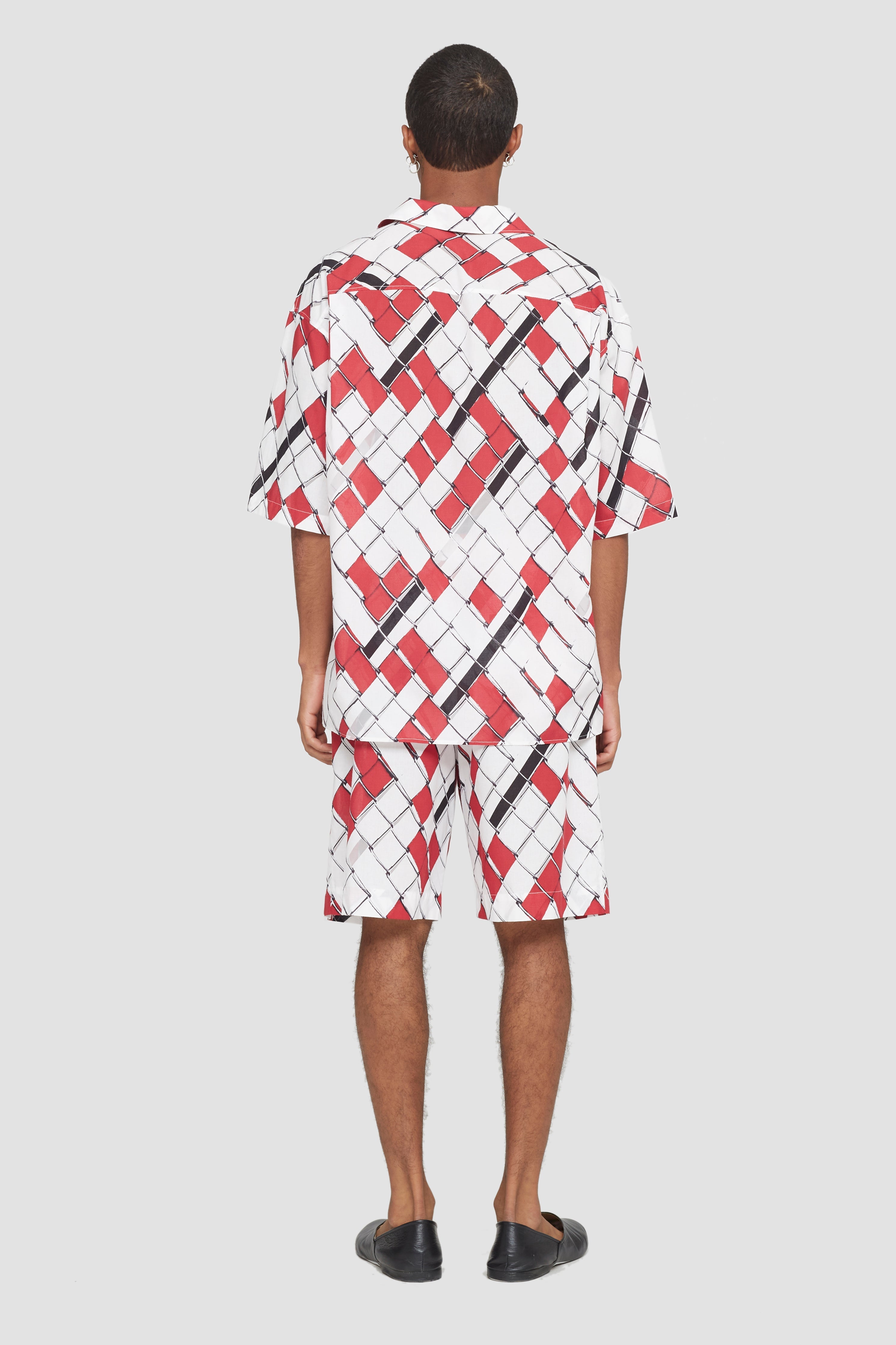 Red-Wht Multi Short Sleeve Shirt | 3.1 Phillip Lim