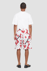 Red-Wht Multi Cruiser Short | 3.1 Phillip Lim