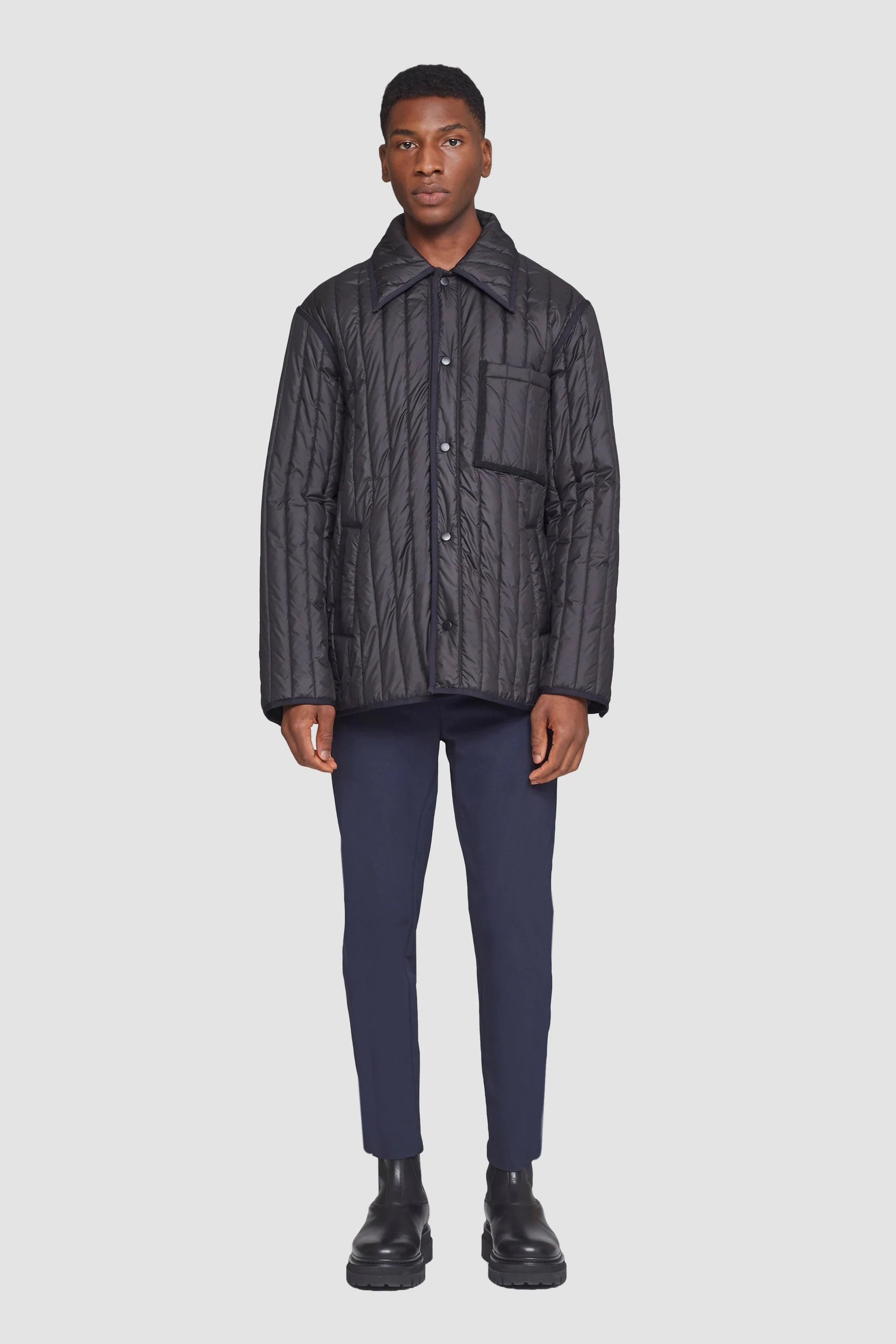 Black Quilted Liner Jacket | 3.1 Phillip Lim