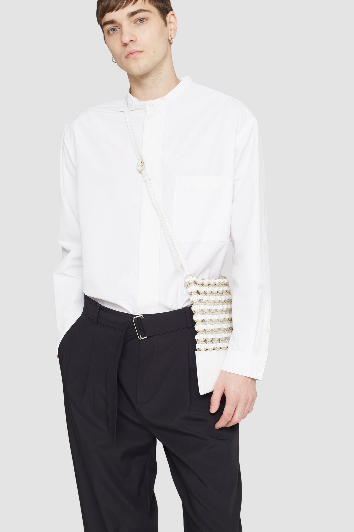 Black Belted Drop-Crotch Trousers | 3.1 Phillip Lim
