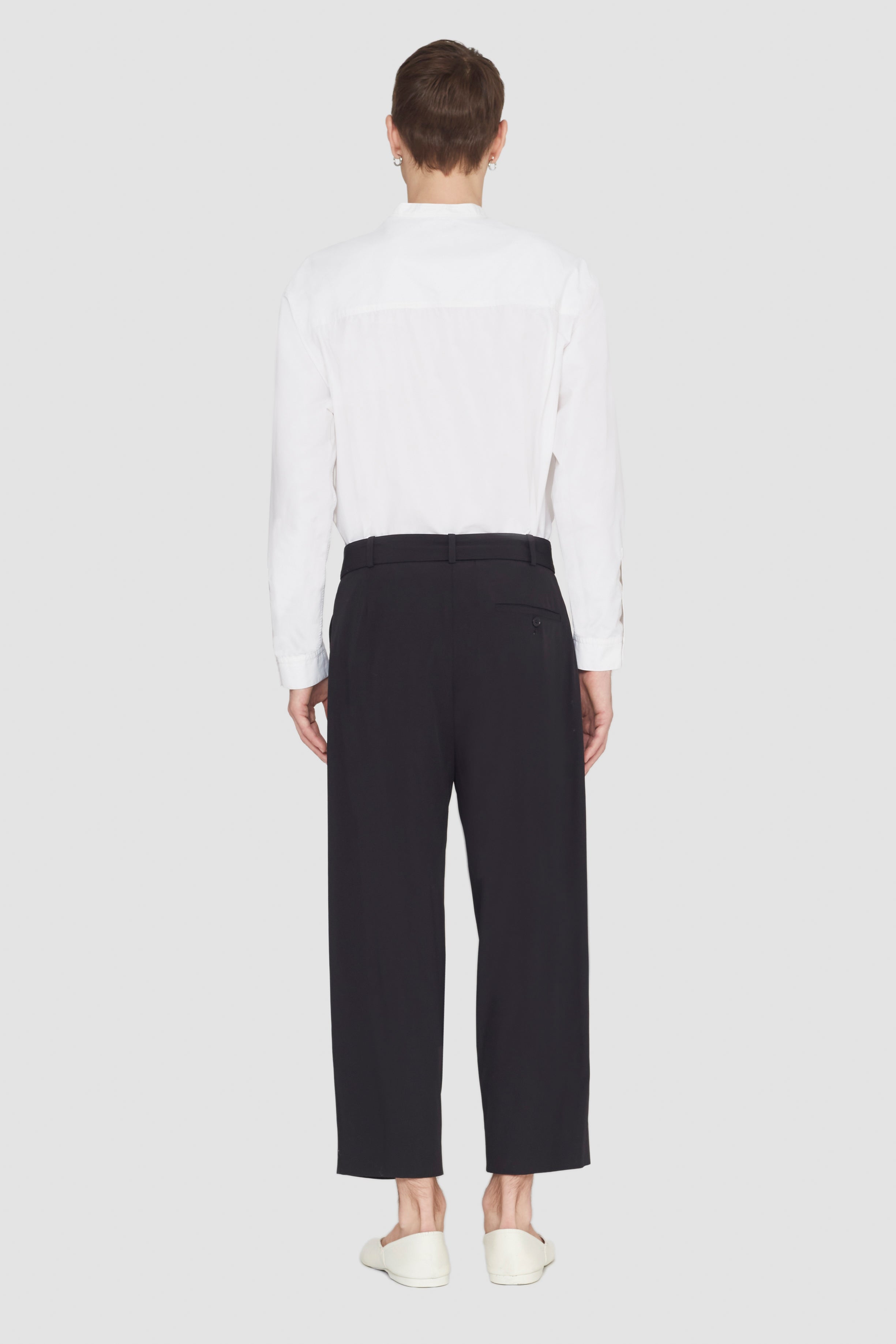 Black Belted Drop-Crotch Trousers | 3.1 Phillip Lim