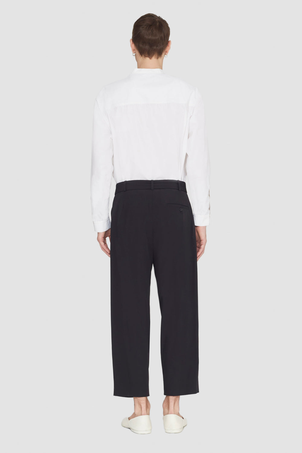 Black Belted Drop-Crotch Trousers | 3.1 Phillip Lim