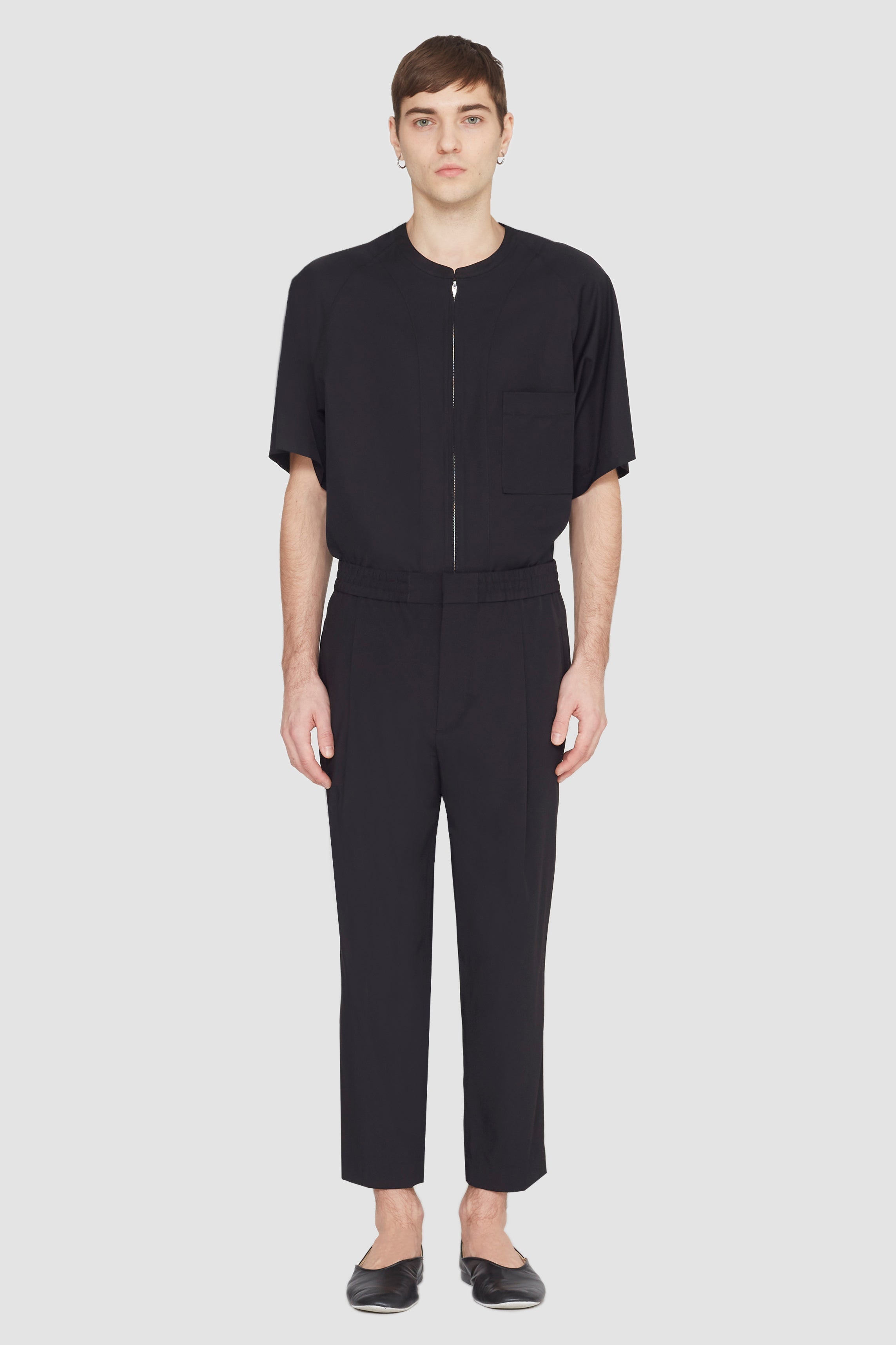 Black Drawstring Tapered Trouser | 3.1 Phillip Lim