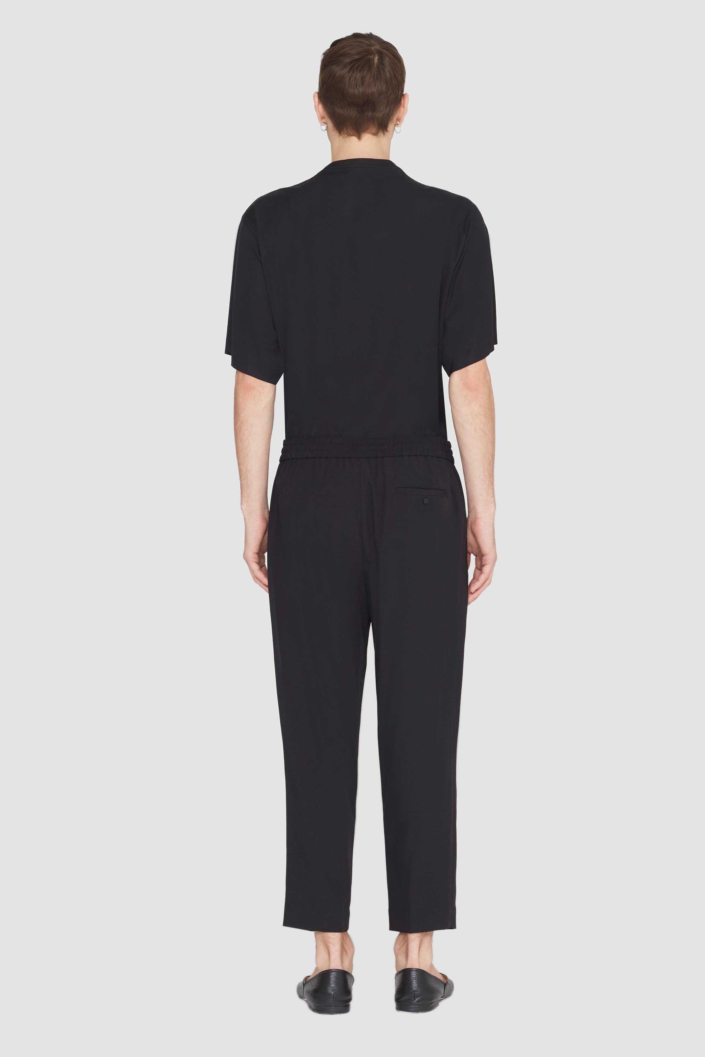 Black Drawstring Tapered Trouser | 3.1 Phillip Lim