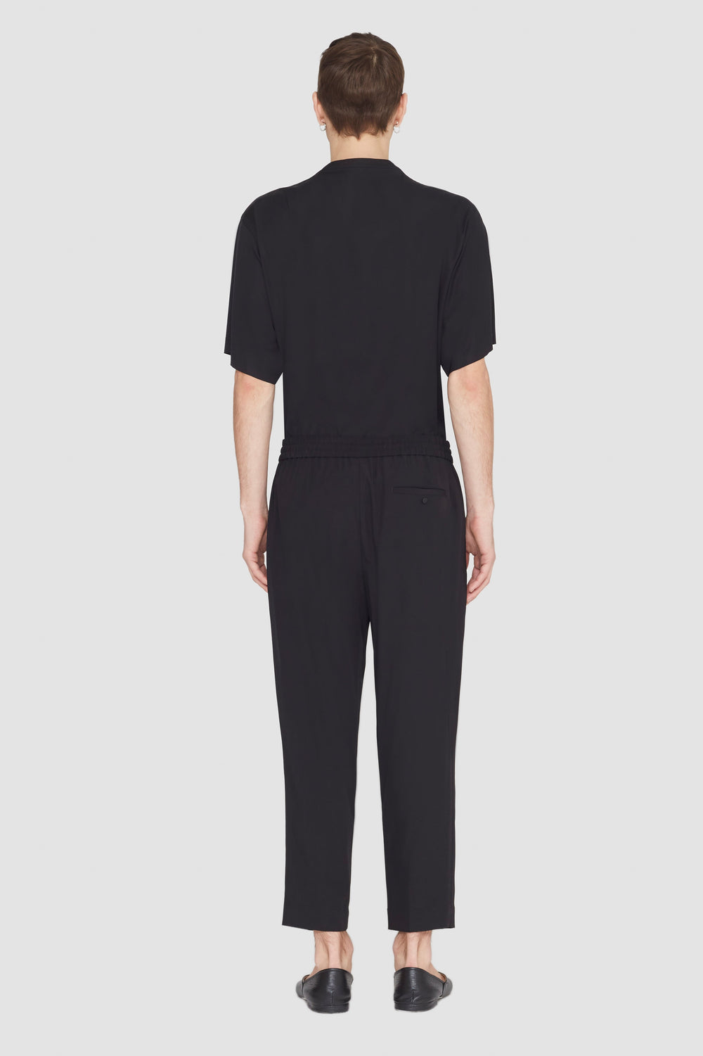Black Drawstring Tapered Trouser | 3.1 Phillip Lim
