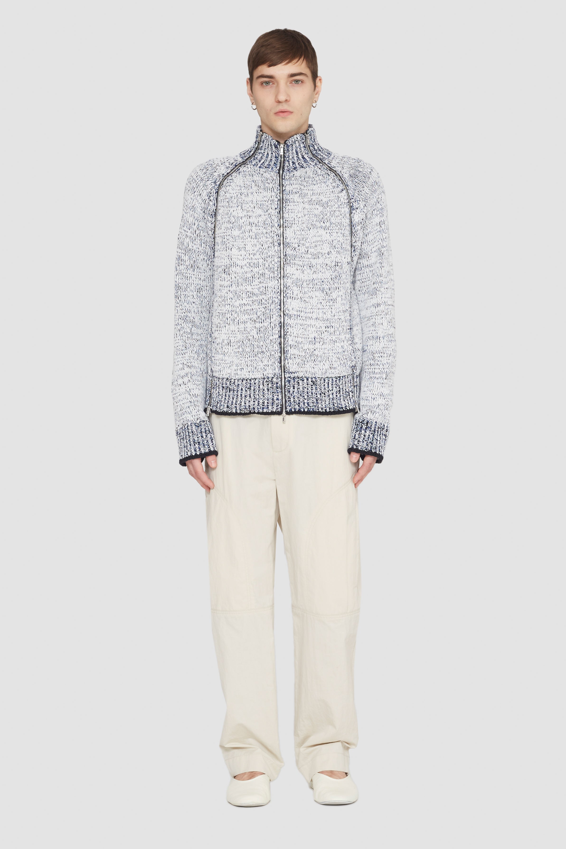 Antwht Multi Long Sleeve Marled Pullover | 3.1 Phillip Lim