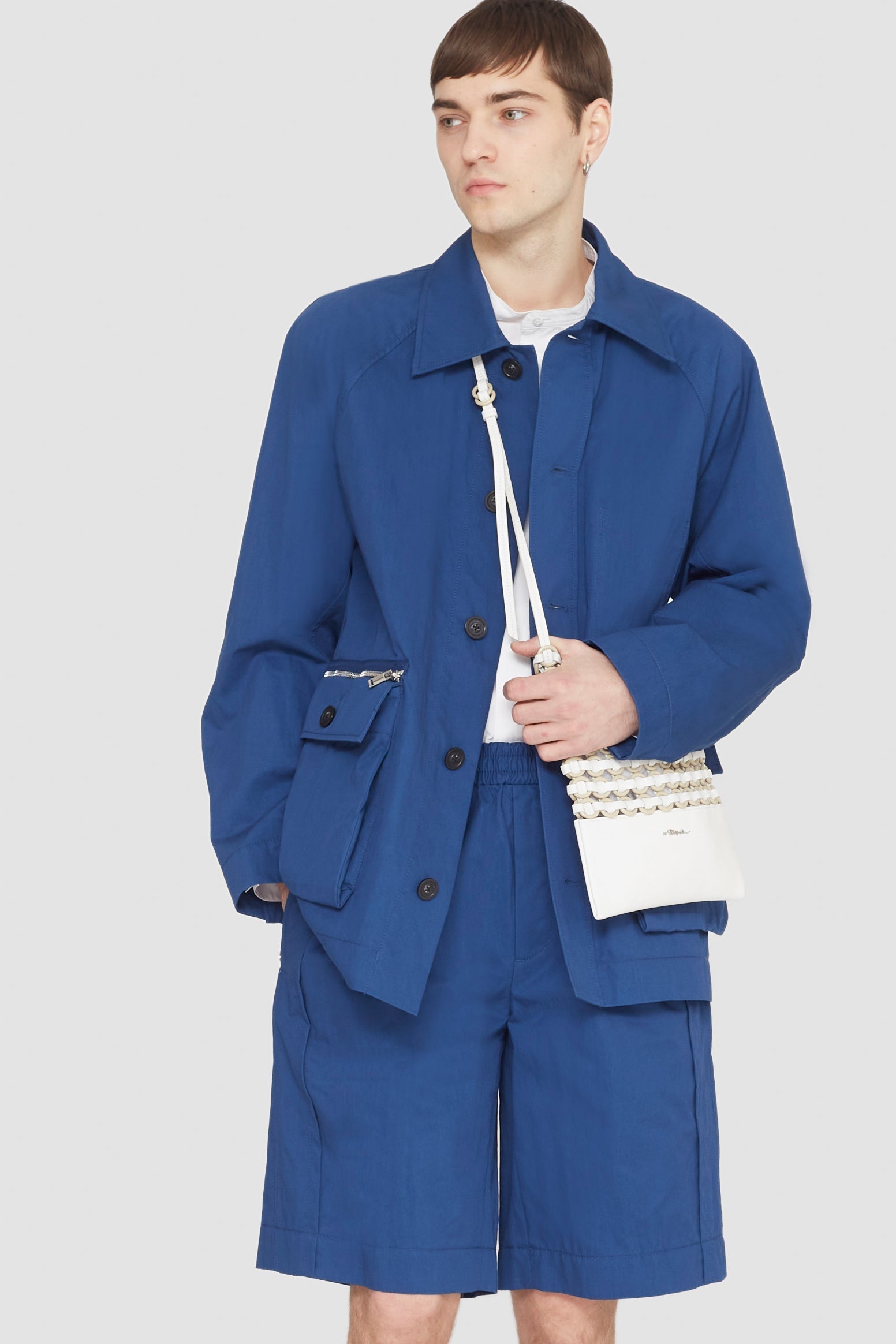 Blue Pull On Shorts | 3.1 Phillip Lim