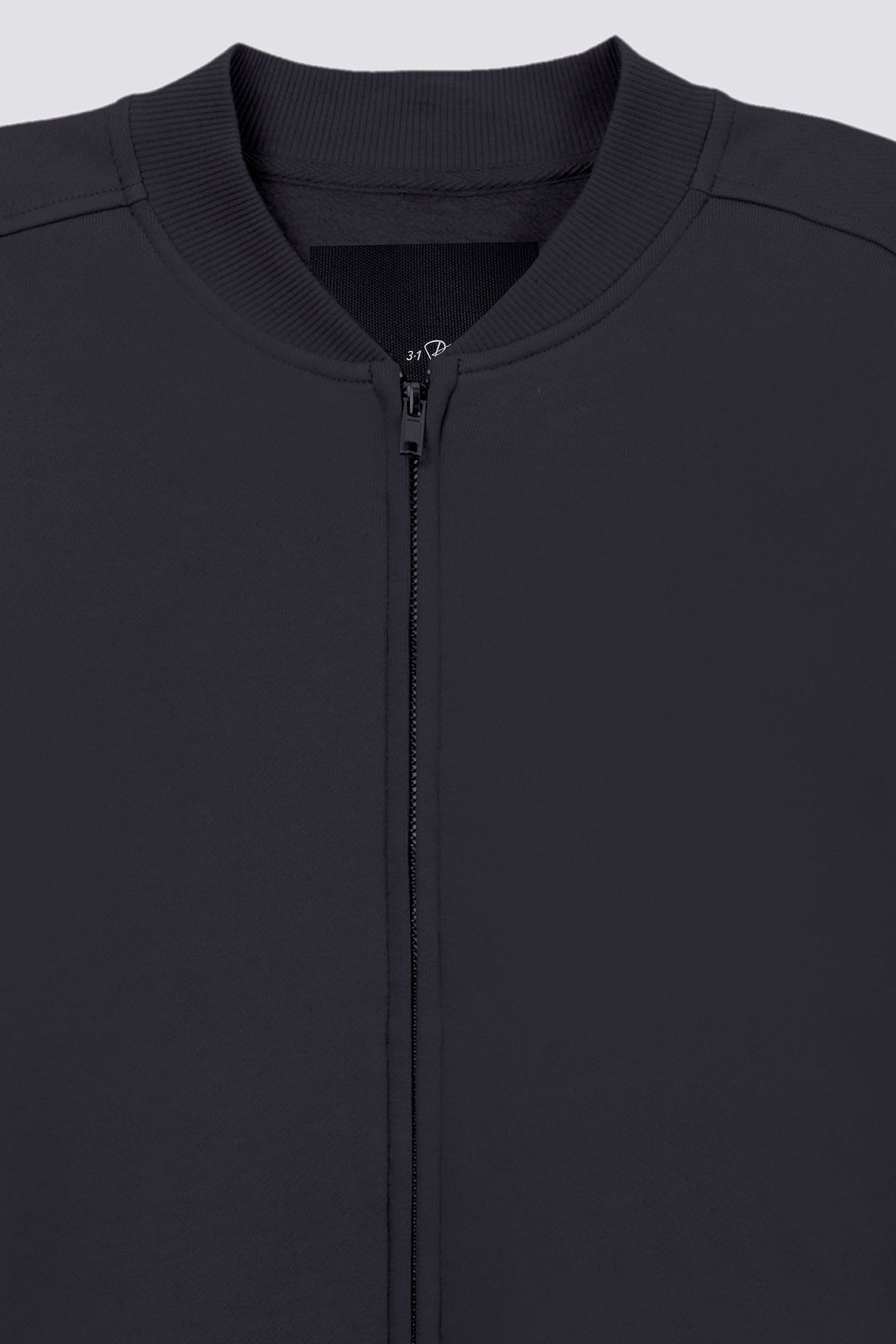 Black Zipped-Up Bomber Jacket | 3.1 Phillip Lim