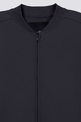 Black Zipped-Up Bomber Jacket | 3.1 Phillip Lim