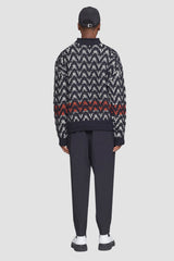 Cream Multi Chevron Jacquard Pullover | 3.1 Phillip Lim