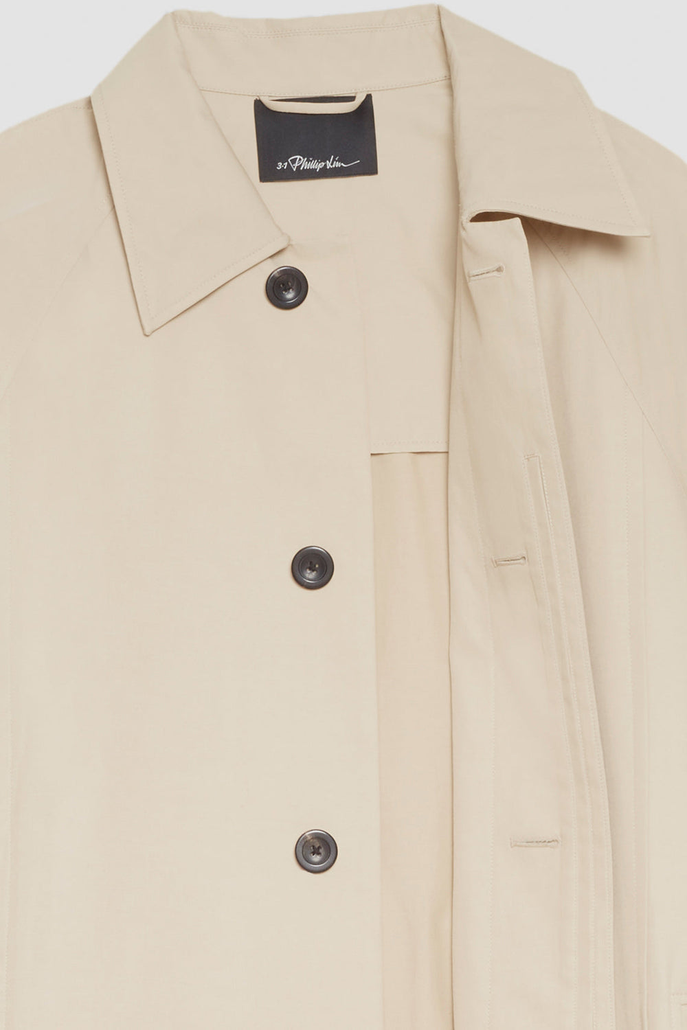 Khaki Mid-Length Belted Trench Coat | 3.1 Phillip Lim