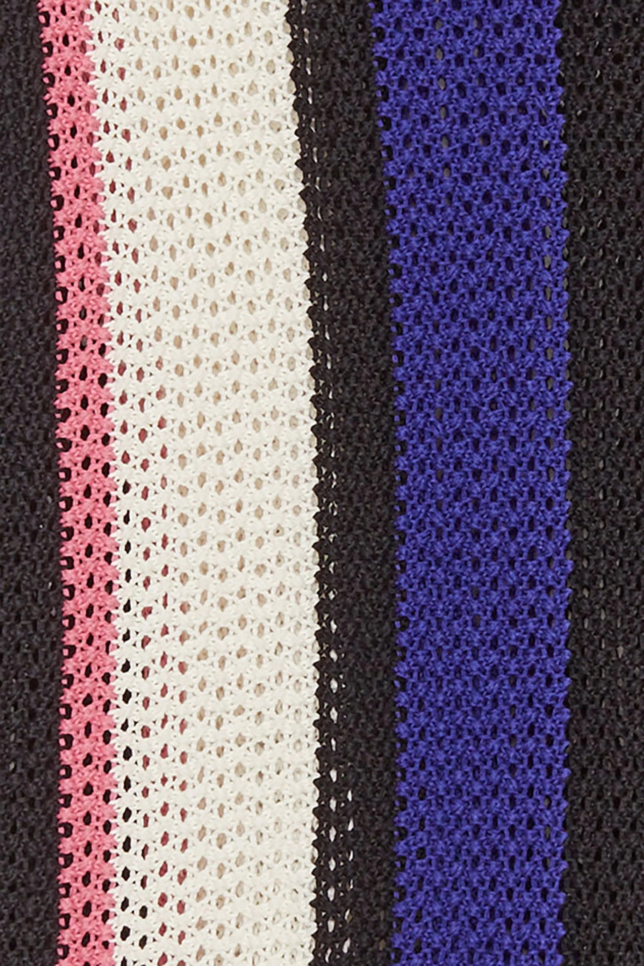 Blk Multi Long Sleeve Stripe Pointelle Pullover | 3.1 Phillip Lim