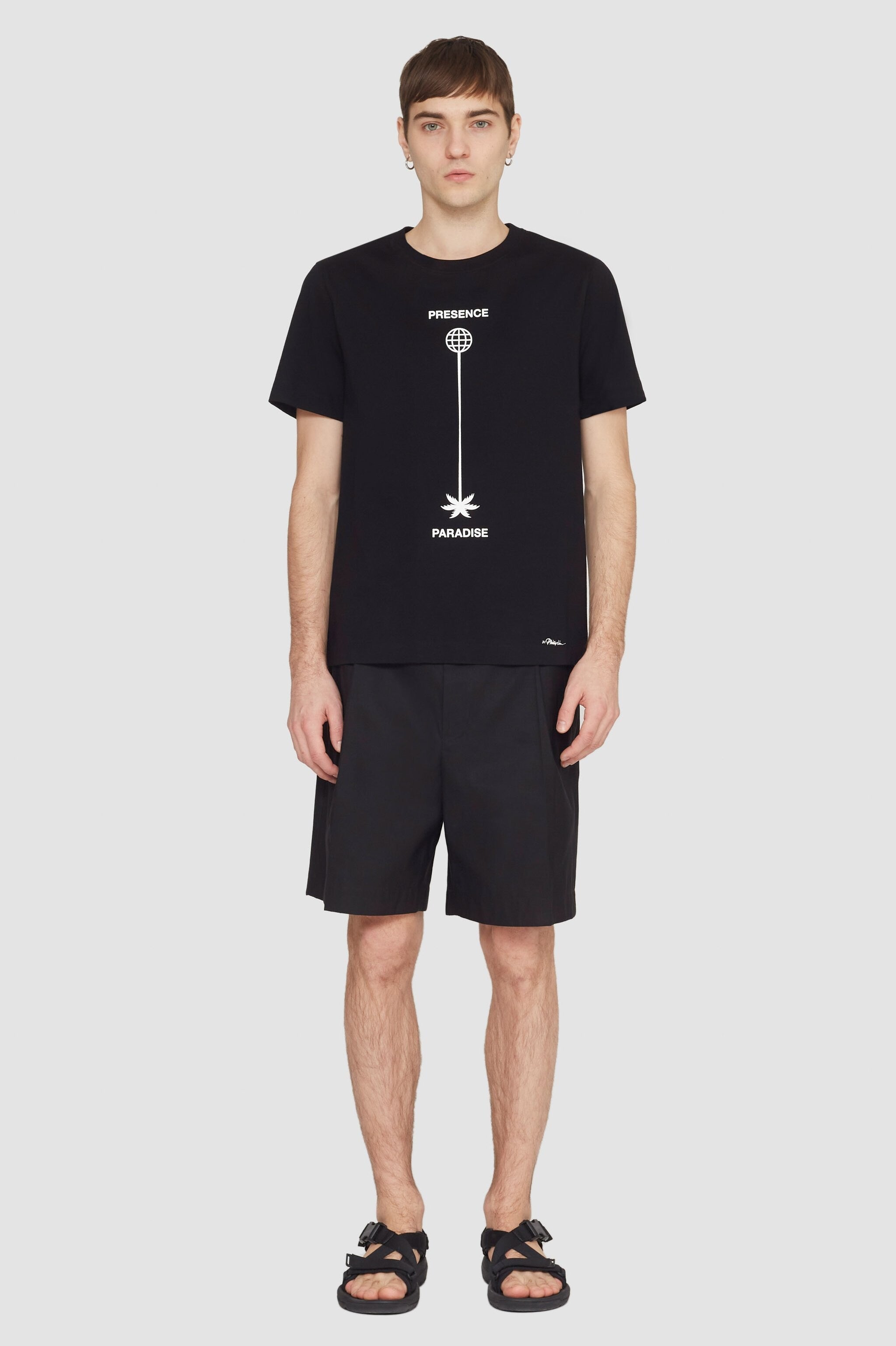 Black Paradise And Purpose T-Shirt | 3.1 Phillip Lim