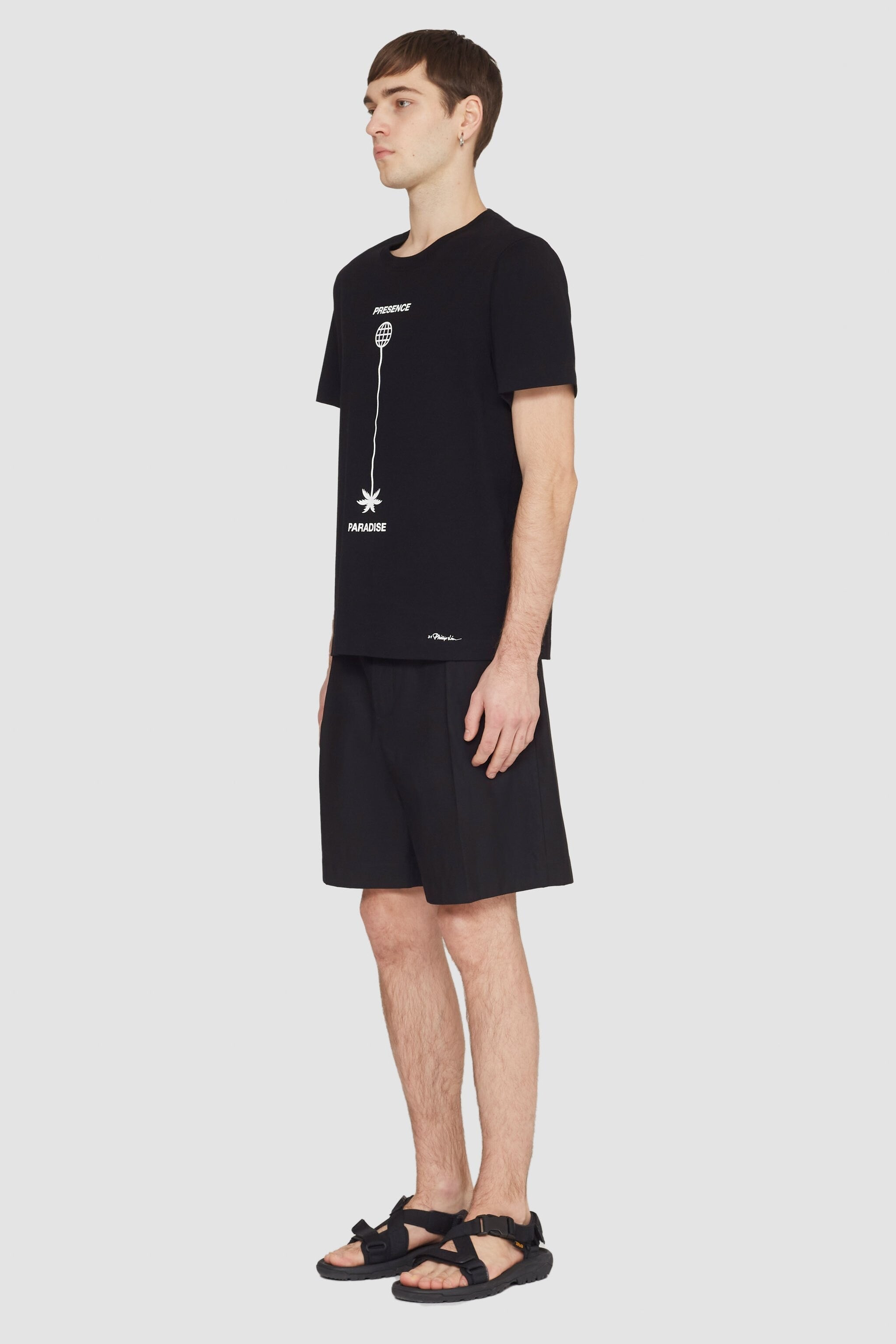Black Paradise And Purpose T-Shirt | 3.1 Phillip Lim