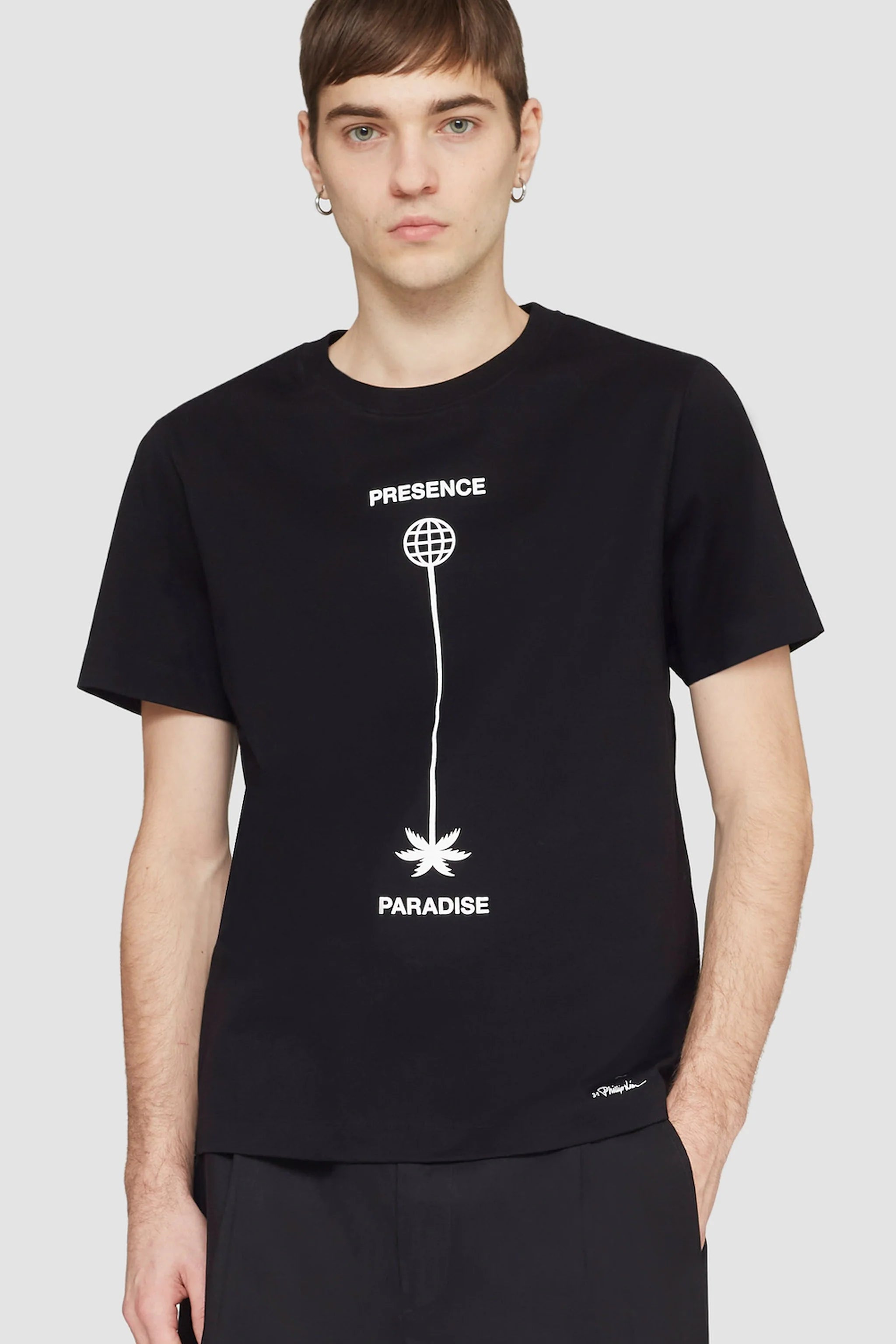 Black Paradise And Purpose T-Shirt | 3.1 Phillip Lim