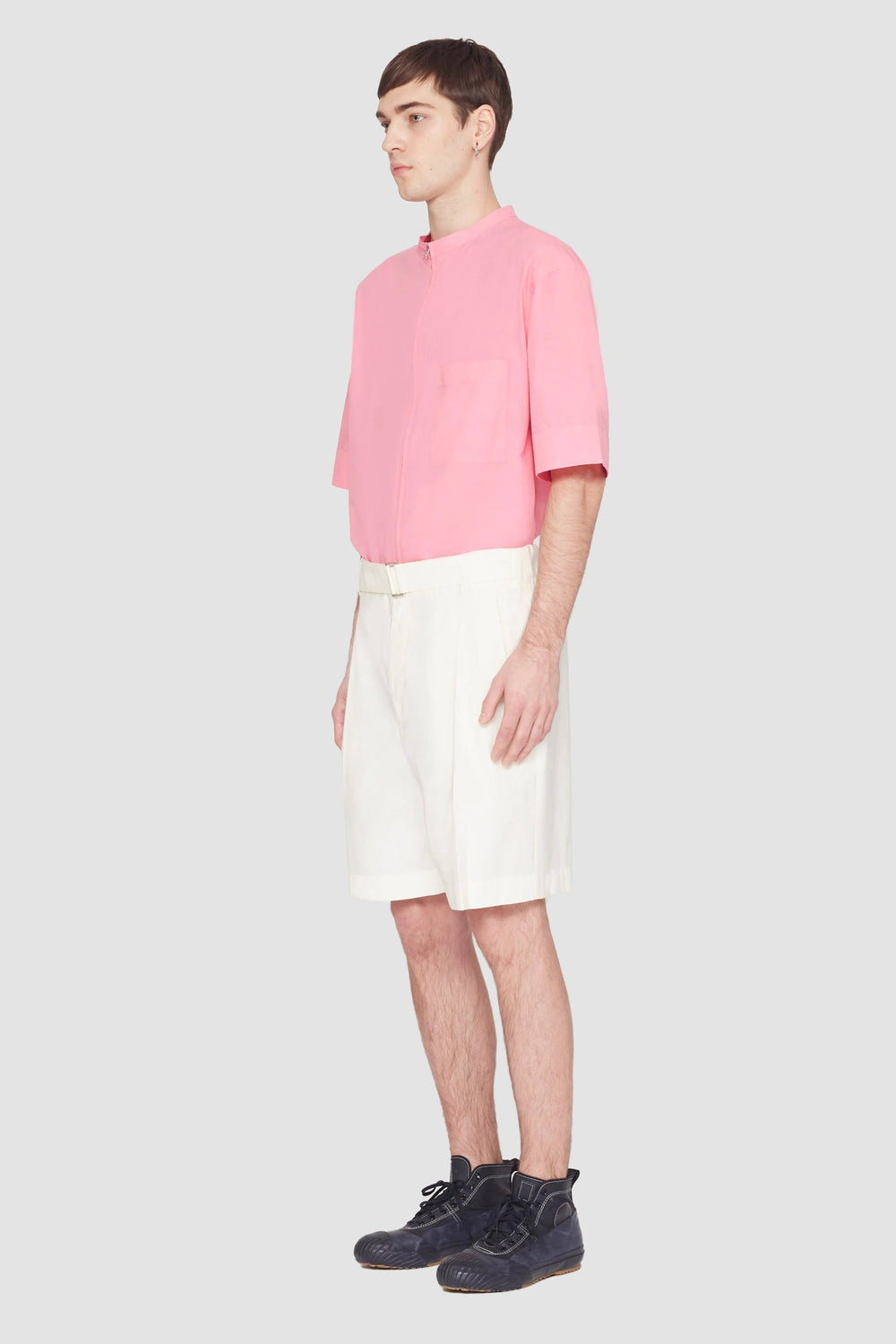 Ant. White Pleated Belted Short | 3.1 Phillip Lim