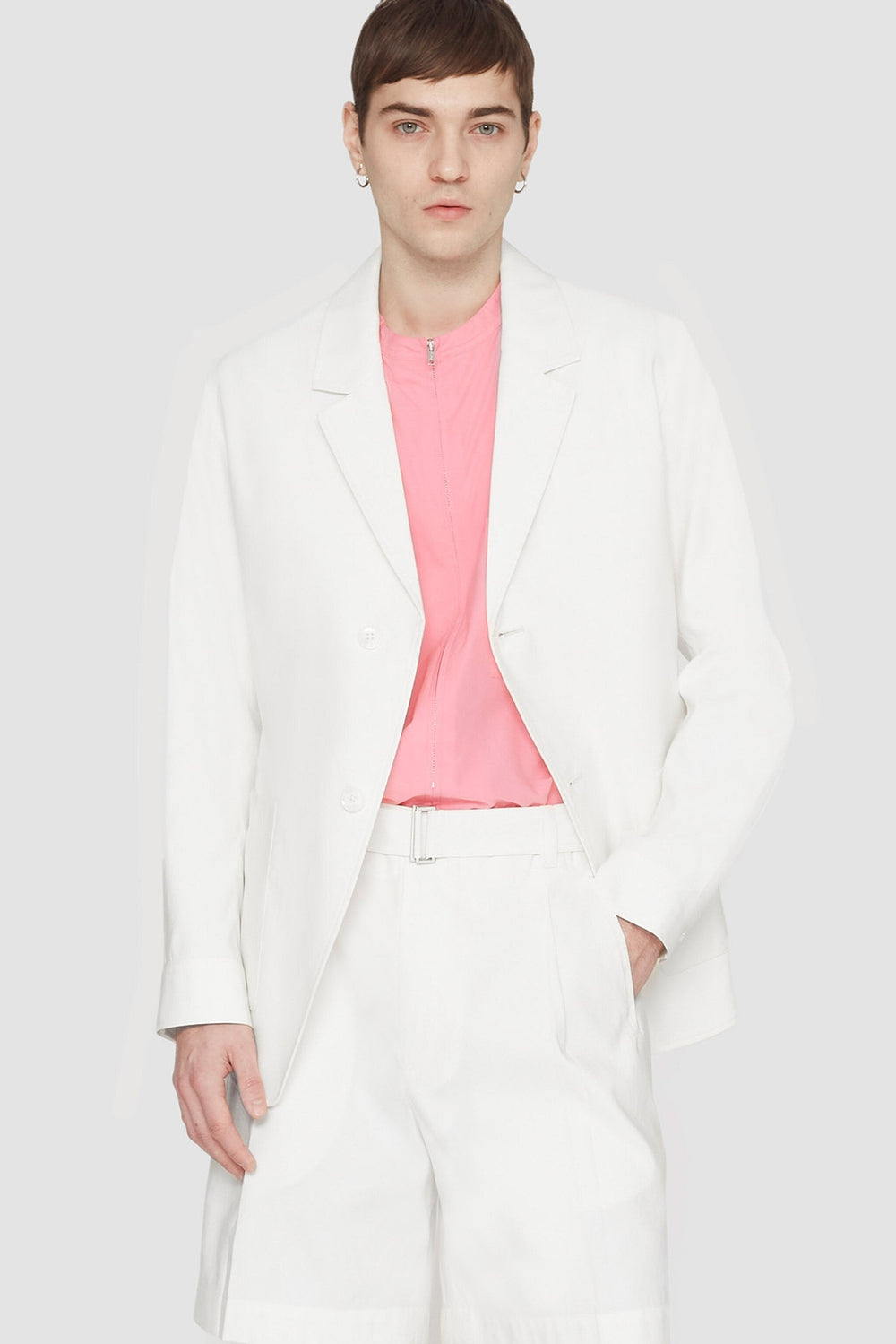 Ant. White Pleated Belted Short | 3.1 Phillip Lim