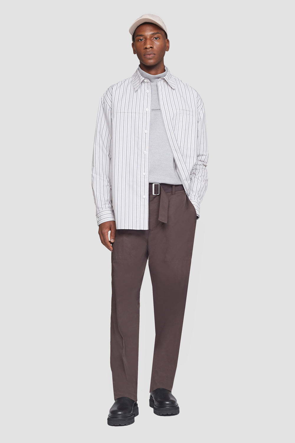 Clay Multi Relaxed Fit Long Sleeve Shirt | 3.1 Phillip Lim