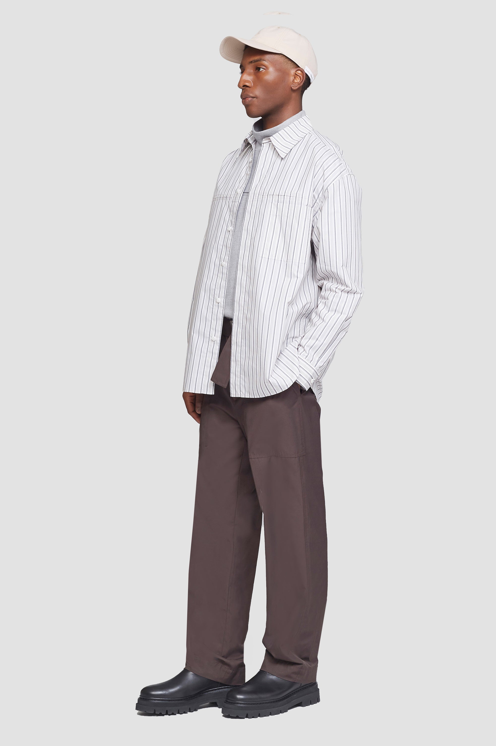Clay Multi Relaxed Fit Long Sleeve Shirt | 3.1 Phillip Lim