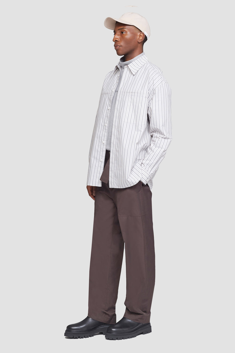 Clay Multi Relaxed Fit Long Sleeve Shirt | 3.1 Phillip Lim