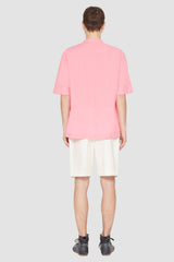 Pink/Red Short Sleeve Zip-Front Shirt | 3.1 Phillip Lim
