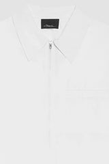 White Half-Zip Polo Shirt | 3.1 Phillip Lim